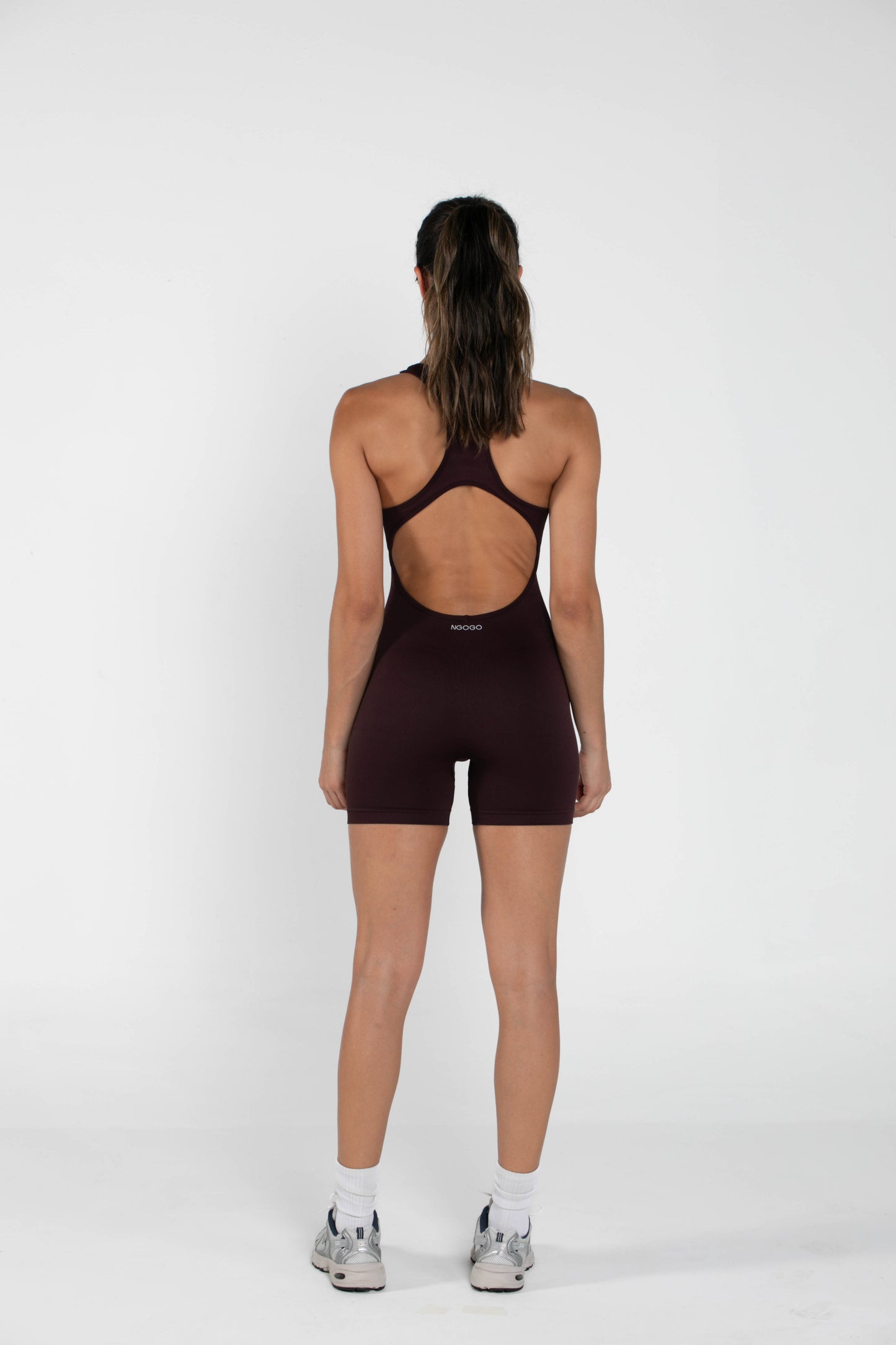 Sculpt - Short Bodysuit - Red Wine