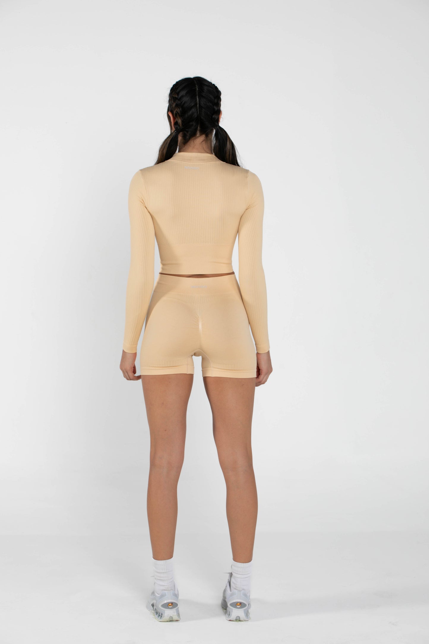 Misty - Set - Long-Sleeved - Short - Camel