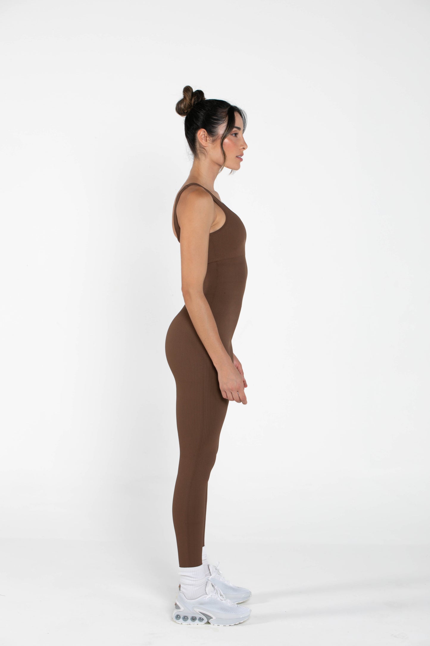 Comfy - Long Bodysuit - Brown