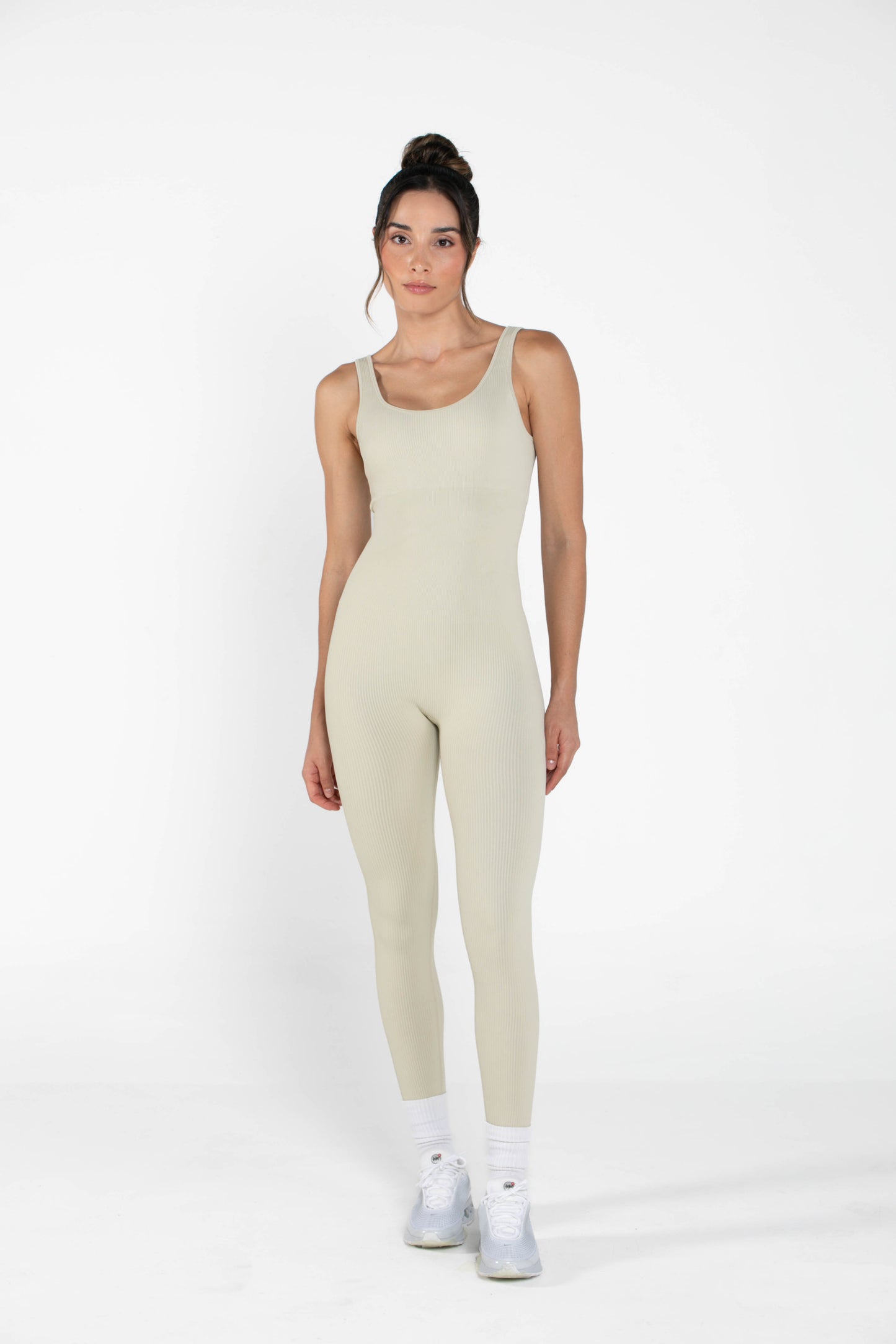 Comfy - Long Bodysuit - Cream