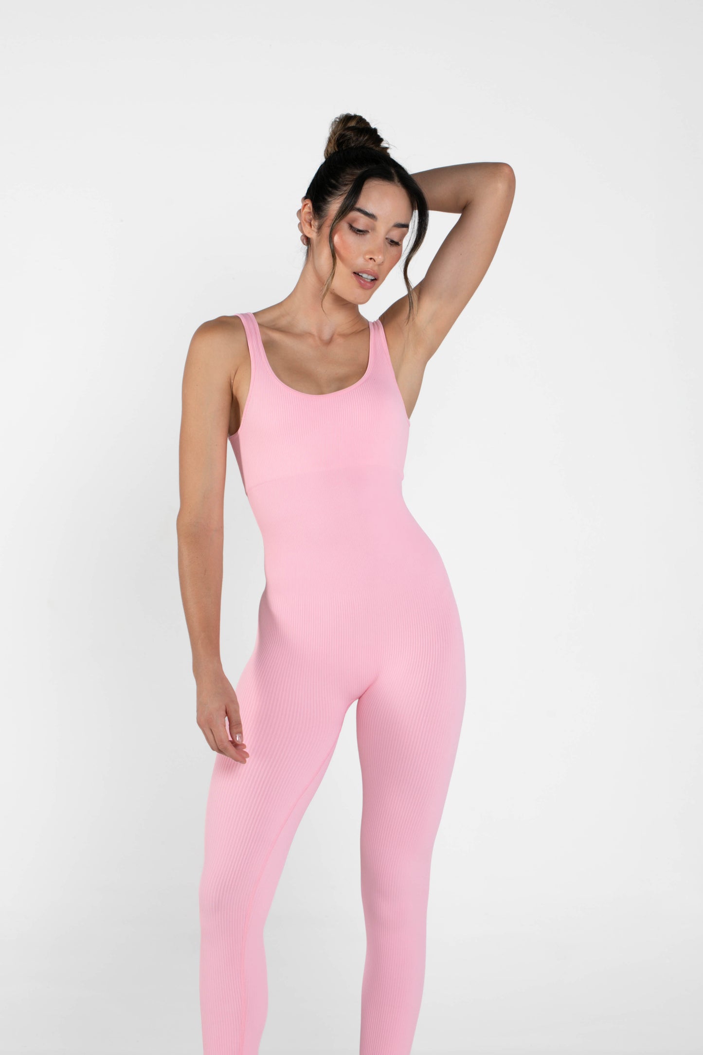 Comfy - Long Bodysuit - Pink